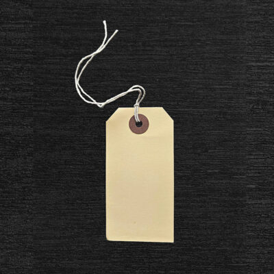 Manilla Strung Tags