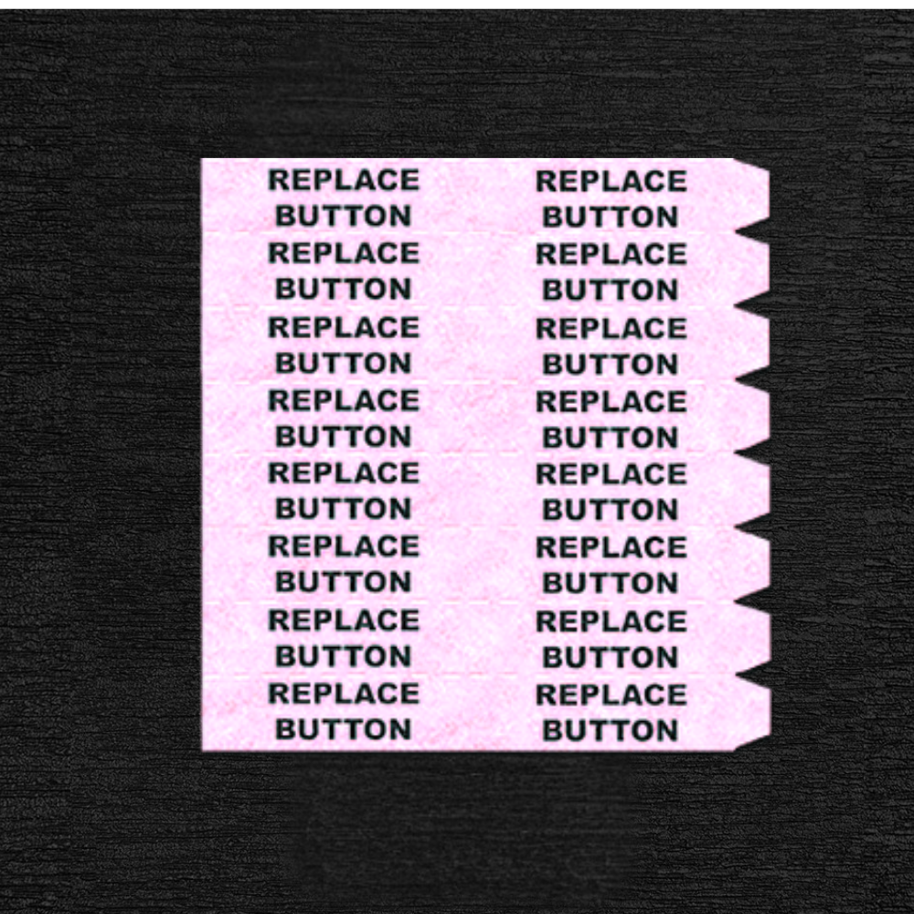 BUTTONHOLE / INSTRUCTION TAGS