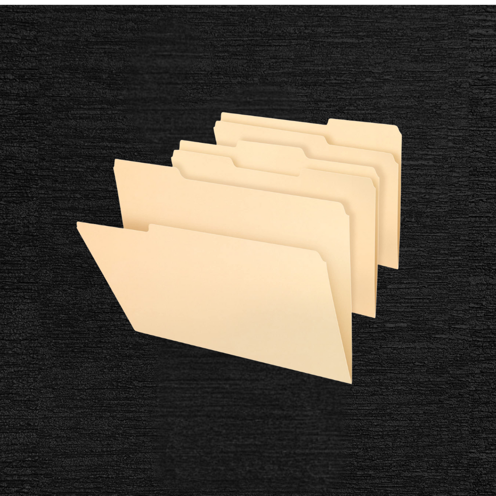 MANILA FILE FOLDERS